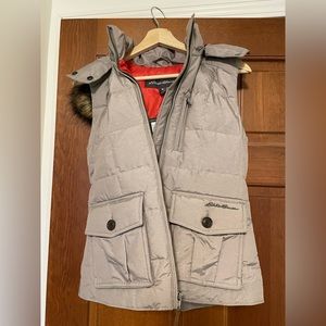 Eddie Bauer puffer vest new with tags